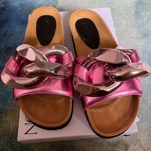 Brand new JW Anderson chain mules